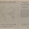 James Joyce and the plain reader.