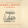 Svart og hvitt i Afrika.