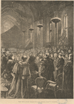 H. R. H. Prince Arthur unveiling the Albert Mememorial Window at Guildhall.