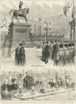 The unveiling of the statue of the late Prince Consort at Holborn Circus.