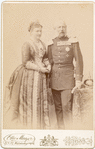 King Albert And Queen Carola of Saxony.