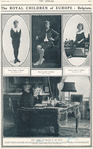 The royal children of Europe, Belgium : King Albert of Belgium in his study (from The Sphere, June 6, 1914, page 299).