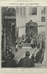 I swear to observe the constitution' : the beginnings of a new monarch's reign : King Albert taking the oath before the senators and deputies (from The Illustrated London News, Jan. 1, 1910).