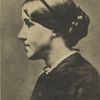 Louisa May Alcott, from a daguerreotype taken about 1862.