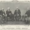 Four distinguished literary Americans : W. D. Howells, Mark Twain, Henry M. Alden, and Mayo W. Hazeltine