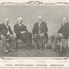 Four distinguished literary Americans : W. D. Howells, Mark Twain, Henry M. Alden, and Mayo W. Hazeltine