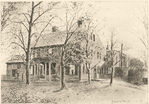 Mr. Aldrich's home at Ponkapog, Massachusetts, from a drawing by Mr. F. C. Ransom.