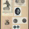 A sheet with eight depictions of Alexander.