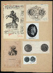 A sheet with eight depictions of Alexander.