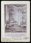 The shrine containing the relics of Saint Alexander Nevsky in the monastery of that name, Saint Petersburg