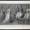 Reception of the Emperor Alexander at Memel by their majesties Frederick William and Louisa of Prussia.