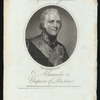 European Magazine, Alexander 1, Emperor of Russia.