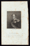 Alexander I, Emperor of all the Russians.