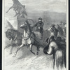 The Emperor Alexander II driving in the Neveski Prospect at St. Petersburg.