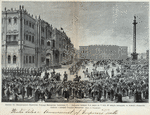 Winter Palace announcement of emperors death.