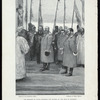 The Emperor of Russia blessing the waters of the Neva at Epiphany.