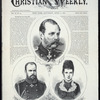 Alexander II, the late czar ; The czar Alexander III ; The czarina Marie Feodorvna.