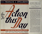 Action this day; letters from the fighting fronts.
