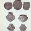 Fig. 31-33. Anglo-Saxon vases from Hornsea; Fig. 34-37. Anglo-Saxon urns from Sancton. (Illustrations to the T. Sheppard's article.)