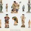 Ralph Wood and Whieldon figures