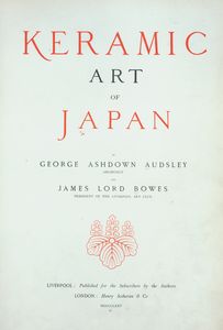 Keramic art of Japan