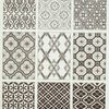 Geometrical ornaments.