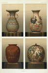 Vase, H. 11-3/4 in. (Val. C. Prinsep, Esq.); Vase, H. 14 in. (James L. Bowes, Esq.); Jar, H. 9-3/4 in. (James L. Bowes, Esq.);  Globular-shaped jar, H. 12 in. (W.J. Alt, Esq.).