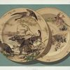 Pair of dishes, D. 25 in. and 18 in. (James L. Bowes, Esq.)