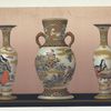 Vase, H. 11 in. (Major J. Walter); Pair of vases, H. 12 in. (James L. Bowes, Esq.).