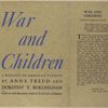 War and children.