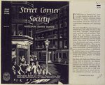 Street corner society.