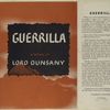 Guerrilla, a novel.