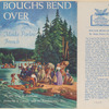 Boughs bend over.