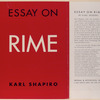 Essay on rime.