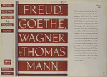 Freud, Goethe, Wagner.