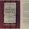 The profane virtues ...