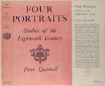 Four portraits : studies of the eighteenth century.