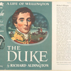 The Duke: a life of Wellington.