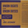 Union rights and union duties.