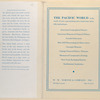 The Pacific world : its vast distances, its lands and the life upon them, and its peoples.
