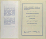 The Pacific world : its vast distances, its lands and the life upon them, and its peoples.