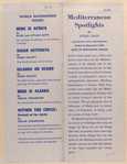 Mediterranean spotlights.
