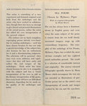 Sea poems, chosen by Myfanwy Piper, with original lithographs by Mona Moore.