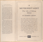 A Methodist saint; the life of Bishop Asbury.