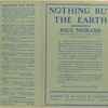 Nothing but the earth.