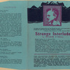 Strange interlude.