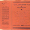 England's holy war.