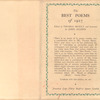 The best poems of 1928.