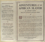 Adventures of an African slaver.