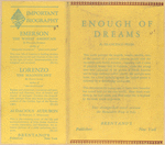 Enough of dreams.
